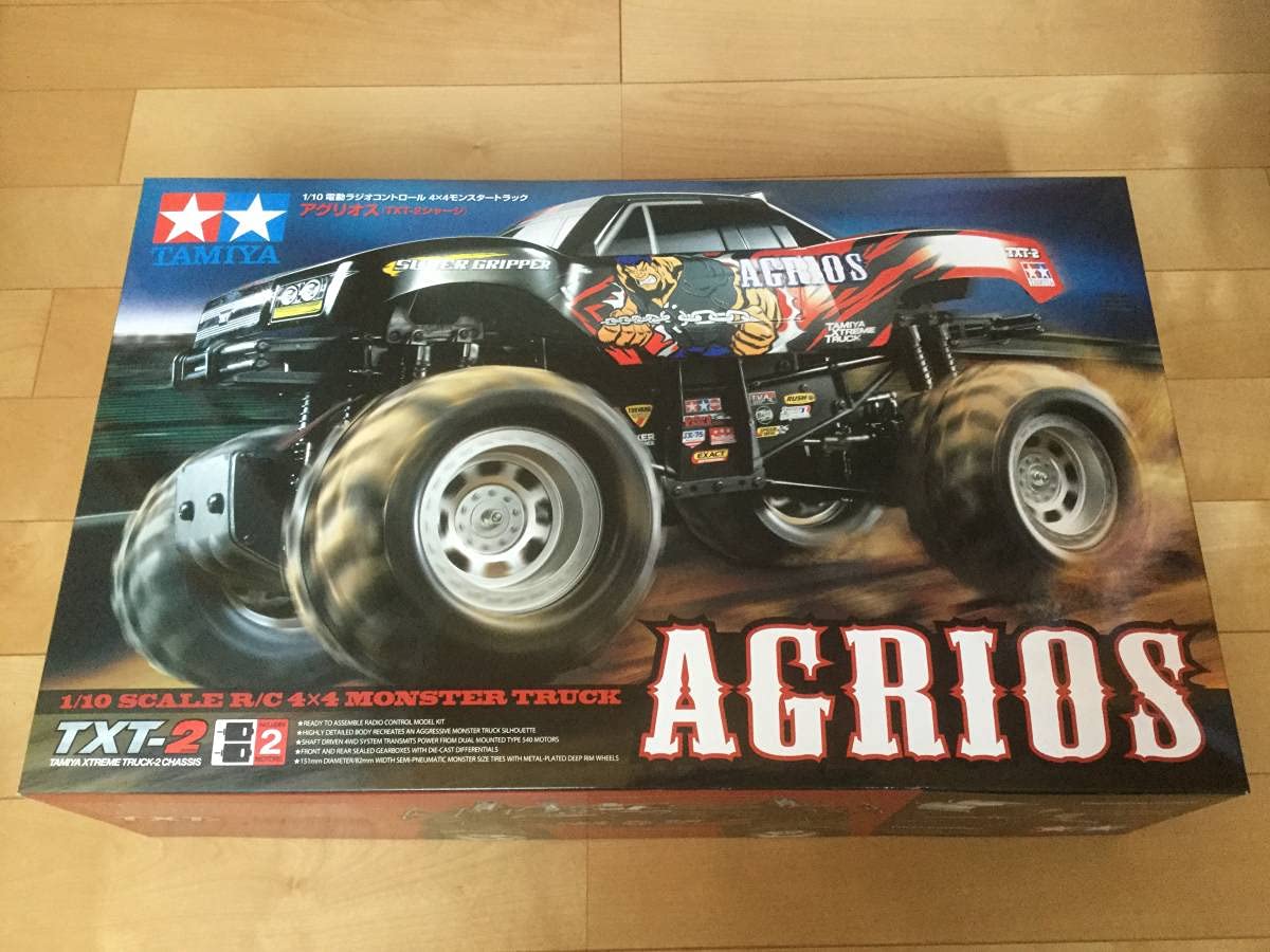 Amazon.co.jp: タミヤ 1/10 電動RC 4×4 モンスタートラックアグリオス