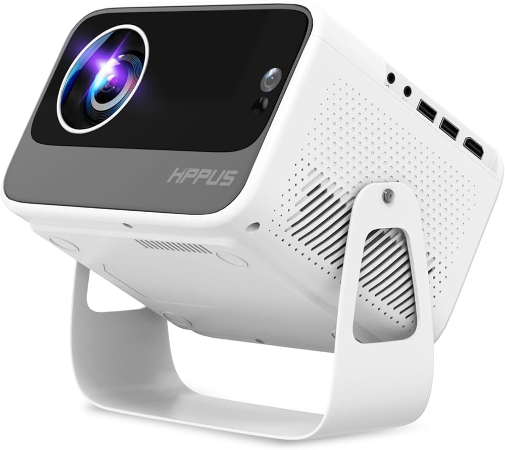 Amazon.co.jp: 【360°回転】 HIPPUS プロジェクター 天井投影【電動