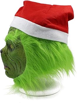 Amazon.co.jp: [ifkoo] The Grinch Maskクリスマス泥棒オタクコスプレ