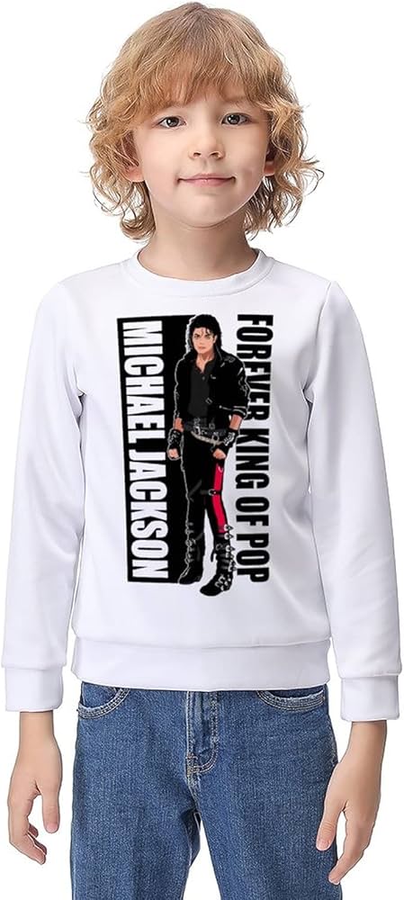 Amazon.co.jp: 長袖 Tシャツ マイケル ジャクソン ロンT ボーイズ