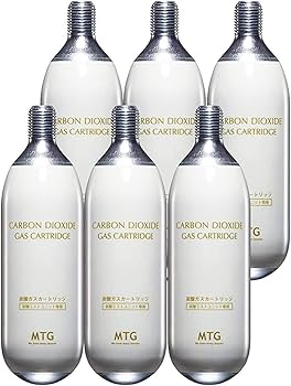 Amazon.co.jp: プロージョン 専用炭酸ガスカートリッジ ホワイト 6本