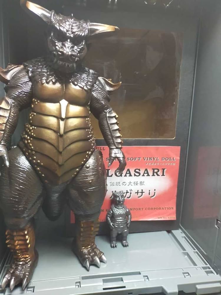 ソフビ プルガサリ 怪獣フィギュア 2体セット マーミット レア ソフビ