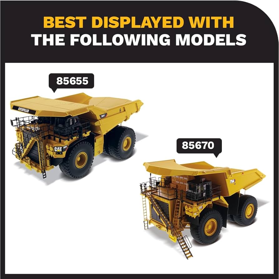 Amazon.com: 1:50 Caterpillar 798 AC Mining Truck - Diecast Masters