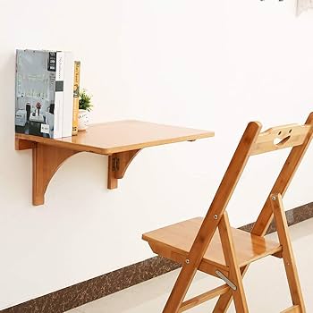 Amazon｜壁に取り付けられたドロップリーフテーブル、折りたたみ式の