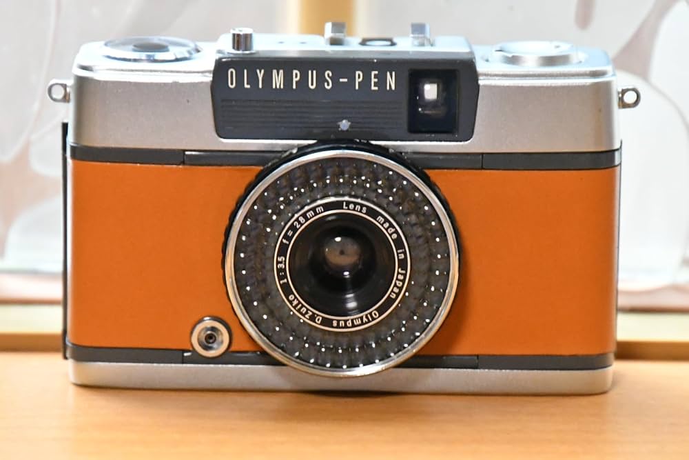 極美品 OLYMPUS PEN EE-2 紫 オリジナル ハーフフレイムカメラ Olympus