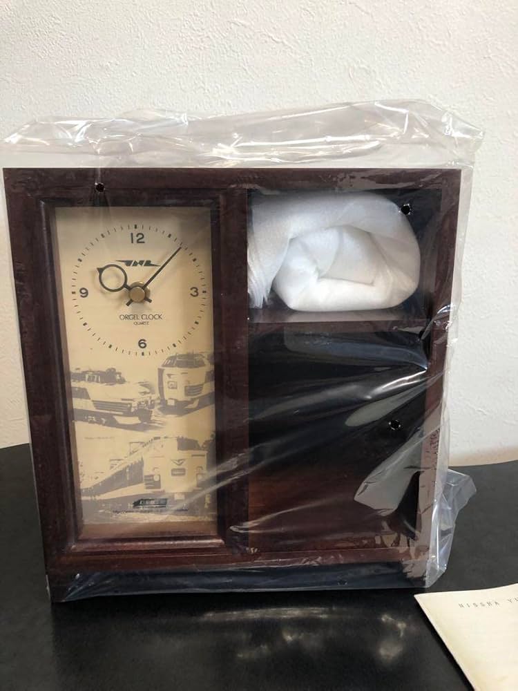 Amazon.co.jp: 日車夢工房 発足10周年記念 鉄道唱歌オルゴール時計