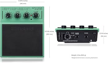 Amazon.com: Roland SPD-1E Percussion Electronic Drum Pad, Electro