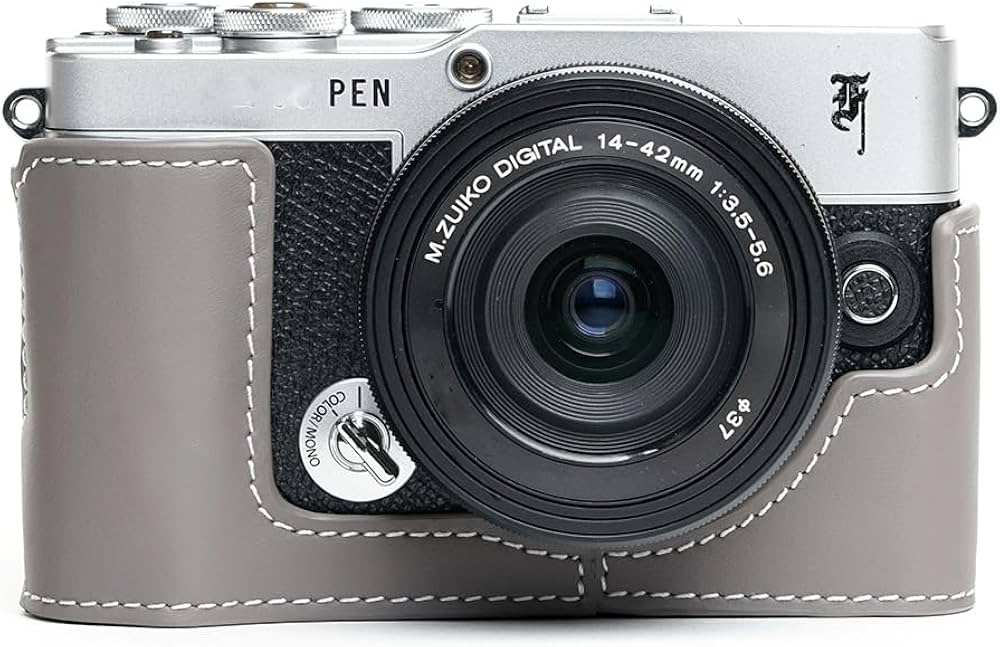 Amazon | TP Original ハンドメイド 本革 ハーフカメラケース バッグ