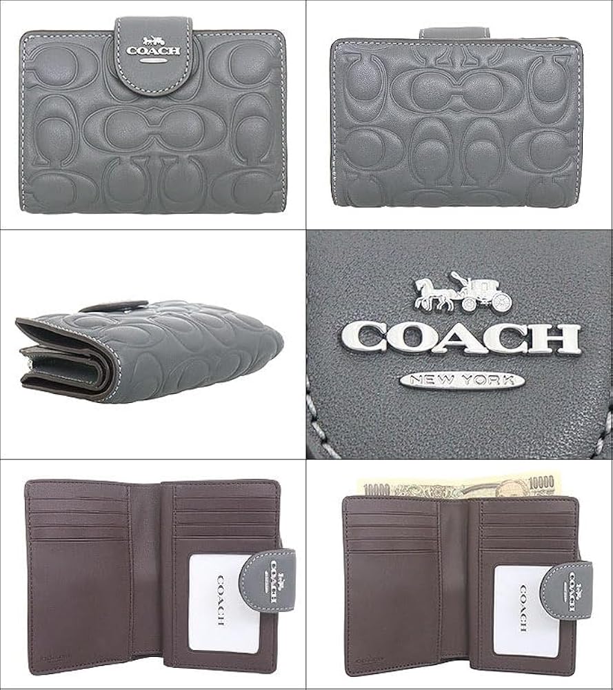 Amazon | [コーチ] 財布(二つ折り財布) FCM241 CM241 インダストリアル