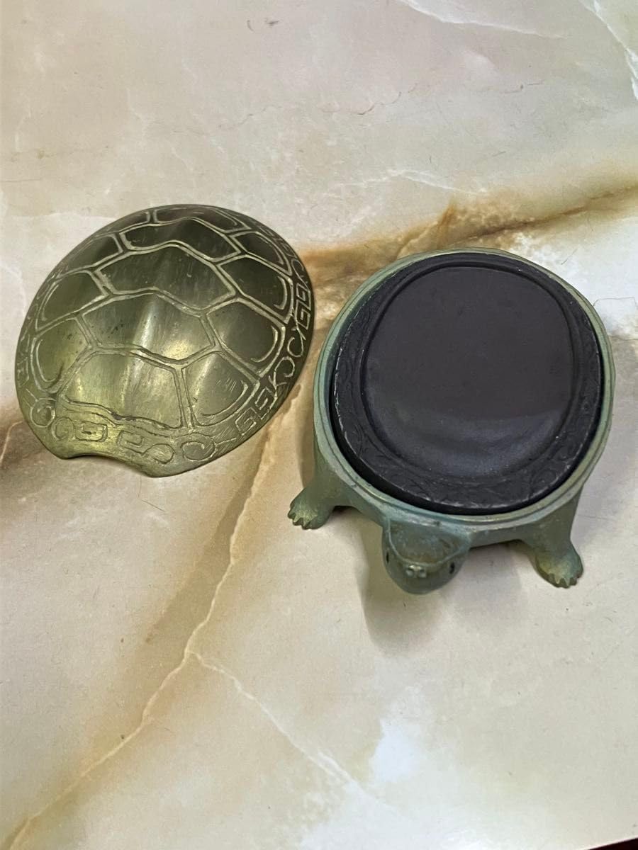 端渓硯 中国 骨董品 アンティーク 亀 古美術 硯 端渓硯 中国 骨董品