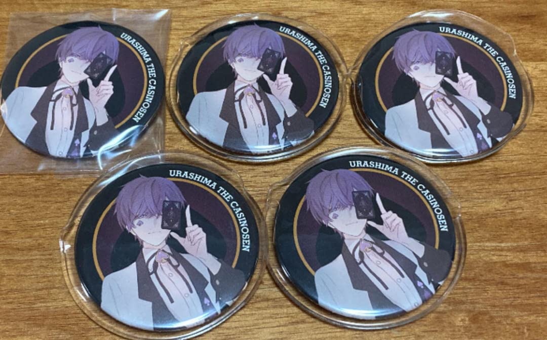 浦島坂田船 志麻 缶バッジ ポーカーフェイク 59個 shuffle 缶バ 志麻