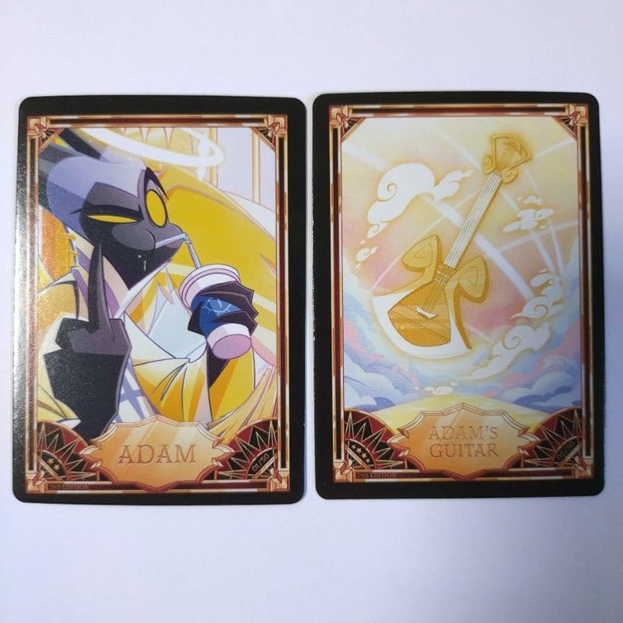ハズビンホテル 2nd Edition アダム foil Hazbin Hotel Trading Card