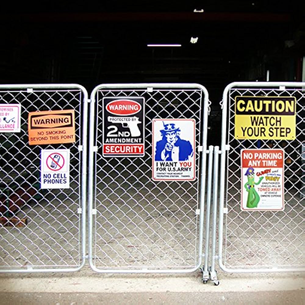 Amazon | 看板 店舗用 アメリカン サインボード 足下に気を付けて