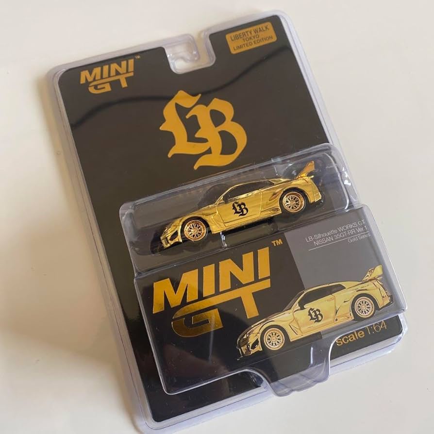 LIBERTY WALK MINI GT ゴールドサイン入り LIBERTY WALK MINI GT