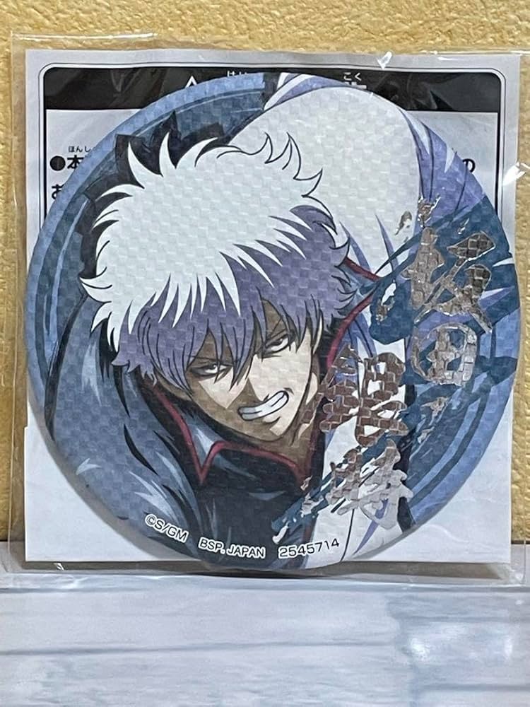 銀魂 キャラポップアップストア 和紙風缶バッジ 花鳥風月 坂田銀時 17