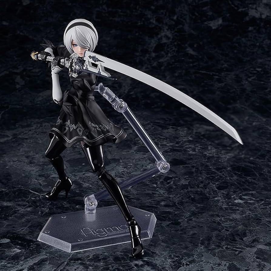 Amazon | figma NieR Automata Ver1.1a 2B [ヨルハ二号B型] ノン