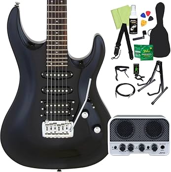 Amazon | AriaProII MAC-STD エレキギター初心者14点セット【Bluetooth
