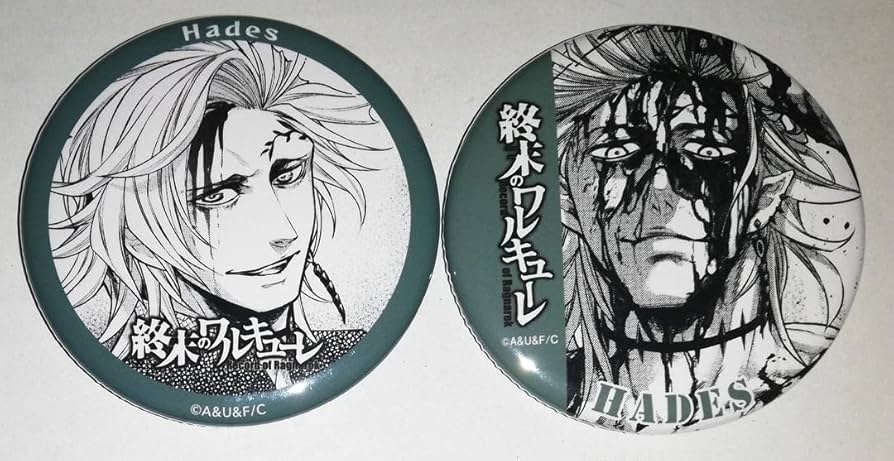 終末のワルキューレ TSUTAYA 始皇帝 缶バッジ 2点 終末のワルキューレ