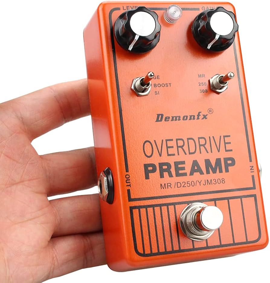 Amazon.com: Demonfx YJM308 Multi Toggle Overdrive Preamp