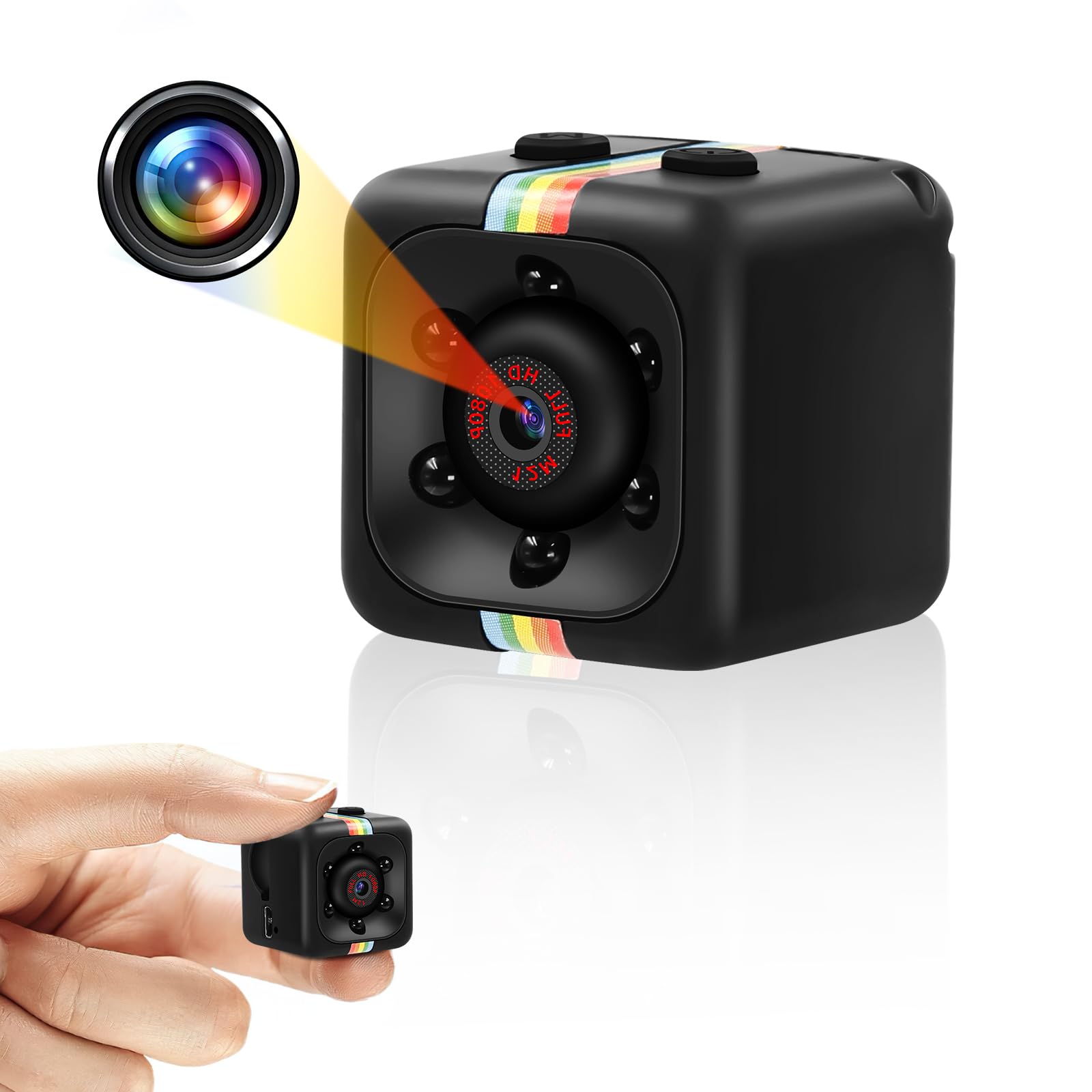 LandeeCam 小型カメラ 驚きの超軽量39g！録画・写真撮影・ナイト