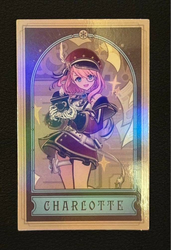 ホヨランド HoYoland 原神 韓国 限定 七星召喚カード雷電将軍色紙