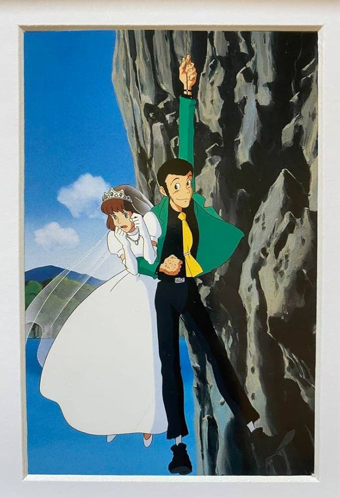 額装品】ルパン3世 カリオストロの城 クラリス 宮崎駿 モンキーパンチ