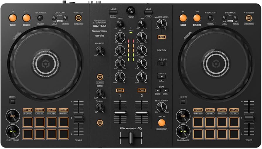 Pioneer DDJ-400 DJコントローラー 2020年製 ゴールドカラーデザインが
