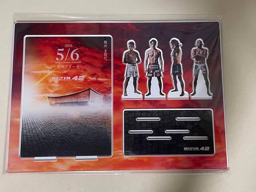 RIZIN 格闘家 アクリルスタンド RIZIN 格闘家 アクリルスタンド RIZIN