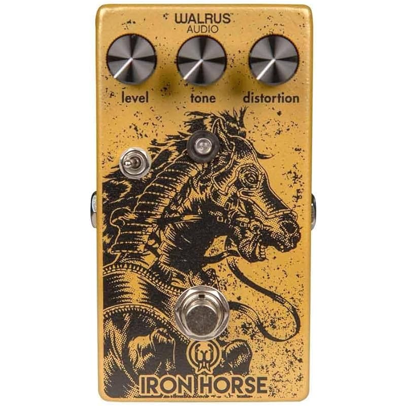 Walrus Audio IRON HORSE - シリコン／LEDクリッピングの比率を自由に