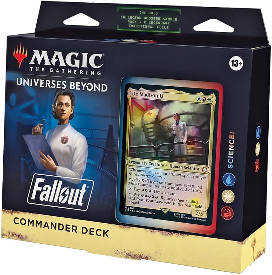 ジダン様】MTG Fallout 統率者デッキ 日本語版「科学の力！」4セット