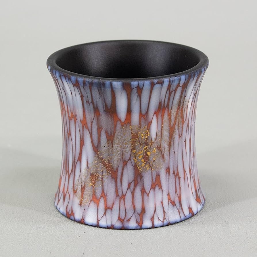 S666 棗 『ぎやまん』『北一硝子』『茶入』 共箱 茶道具 S666 棗