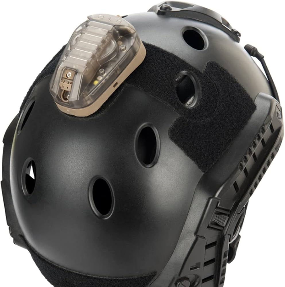 Amazon.co.jp: SeeboJK 戦術識別敵か味方 IFF ヘルメット マーカー