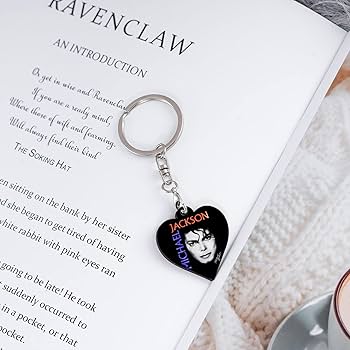 マイケル・ジャクソン MJ46 サインキーホルダー セット 黒 赤 セット