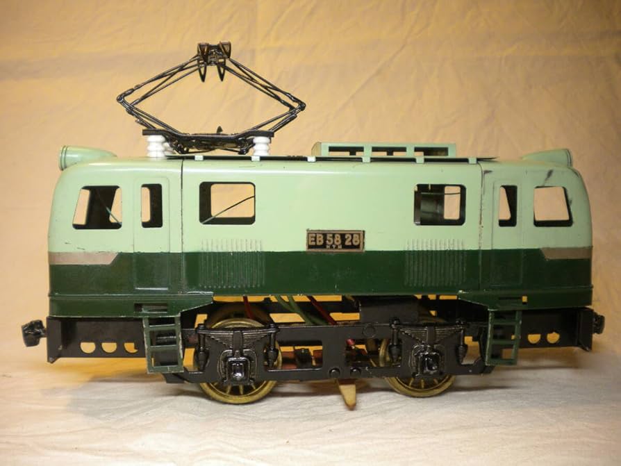 Oゲージ EB58 38 電気機関車 グリーン カツミ製？ 鉄道模型 Oゲージ