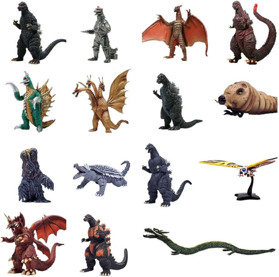 Amazon.co.jp: 東宝怪獣コレクション デアゴスティーニ 15体セット