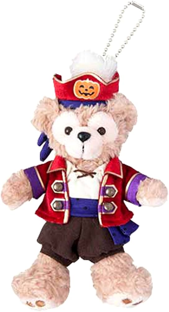 Amazon.co.jp: ダッフィー ぬいぐるみバッジ 海賊 パイレーツ