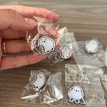 コロボックル商品】北海道 道の駅ピンズ シマエナガピンズ【13点セット