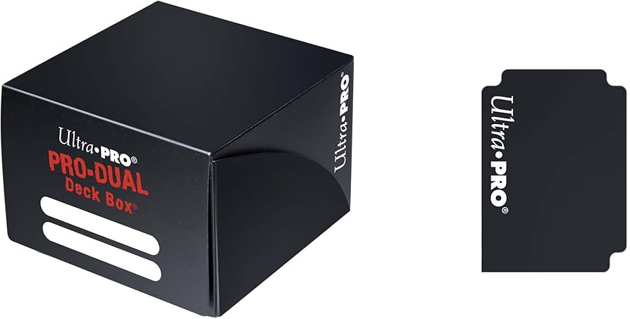 Amazon | ウルトラプロ デュアルデッキボックス 大型(180枚用)/黒