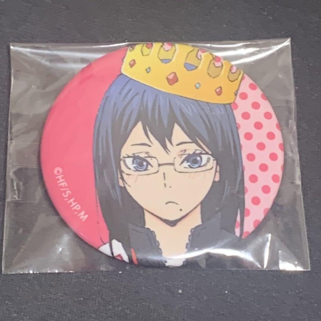 ハイキュー!! 東急ハンズ限定 描き下ろしイラスト 缶バッジ 清水潔子