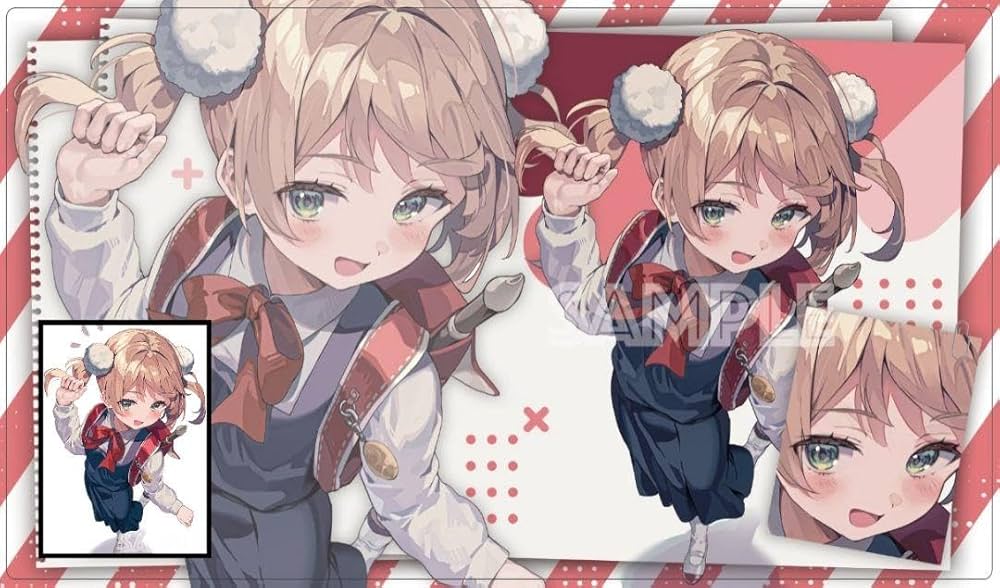 しぐれうい カードサプライ プレイマット スリーブ Amazon.co.jp