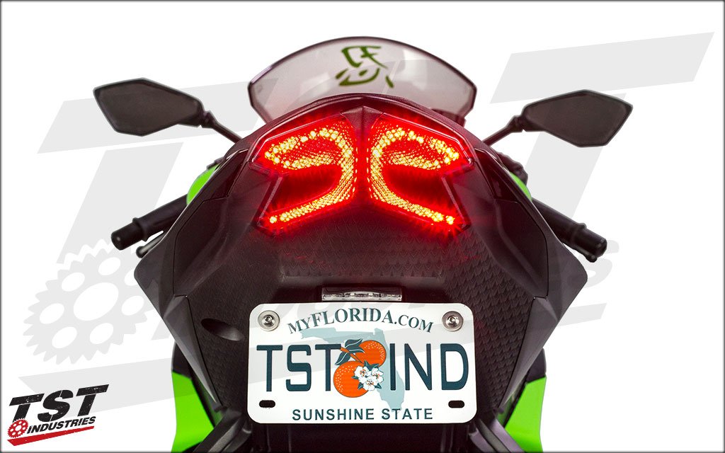 TST ZX10R ZX6R ZX4R テールランプ 灯火類 電装系