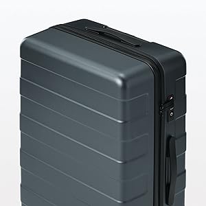 Amazon | 無印良品 バーを自由に調節できる ハードキャリーケース(36L
