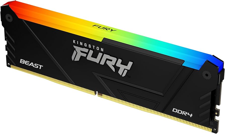 Kingston Fury Beast RGB 8GB 3200MT/s DDR4 CL16 DIMM Computer