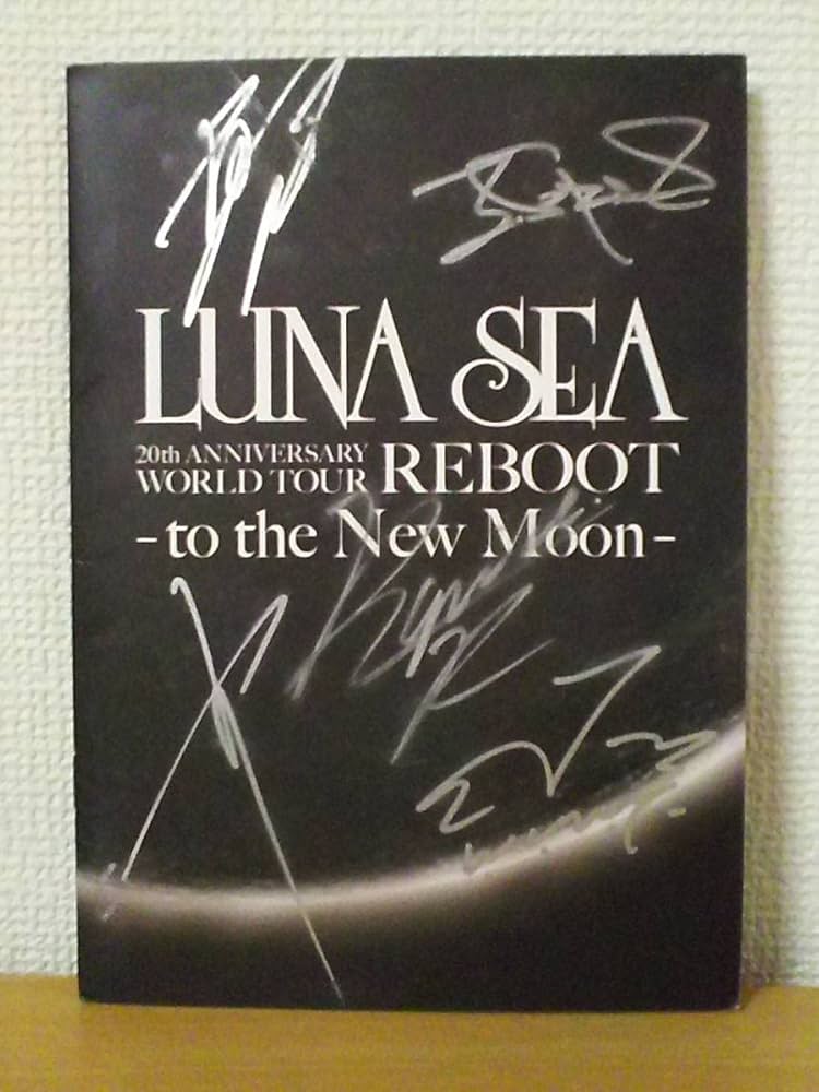 レア ルナシー LUNA SEA 初回盤 サインつき