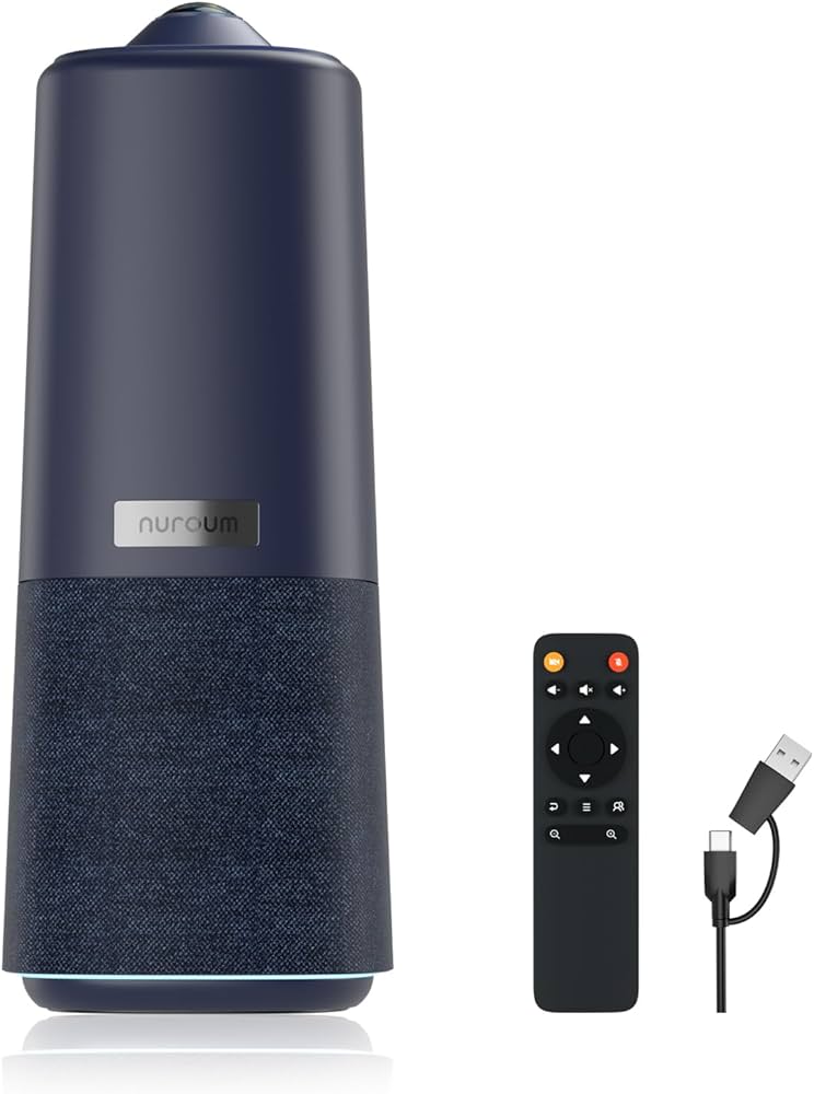 Amazon.co.jp: Nuroum 360 Pro ウェブカメラ web会議用 360°カメラ