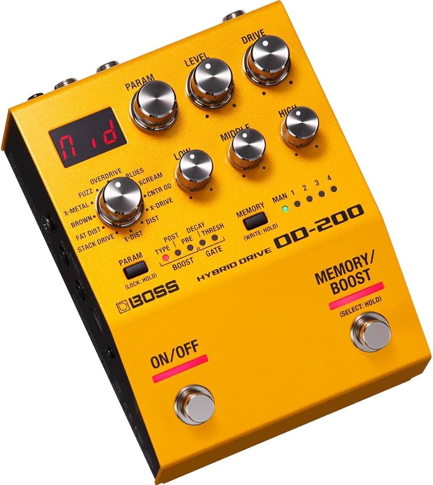 Amazon.com: BOSS OD-200 Hybrid Drive Guitar Pedal (OD-200