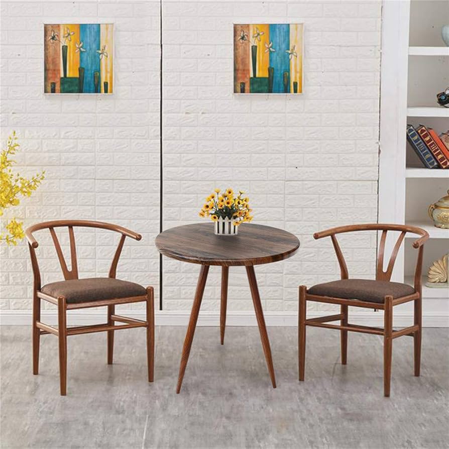 Amazon｜AKOZLIN ダイニングテーブル 直径60cm カフェ 丸 ラウンド