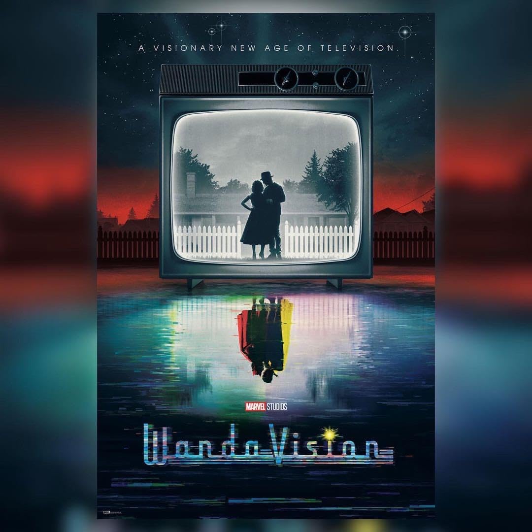 ヴィジョン マーベル ポスター MONDO BNG シルクスクリーン ワンダ