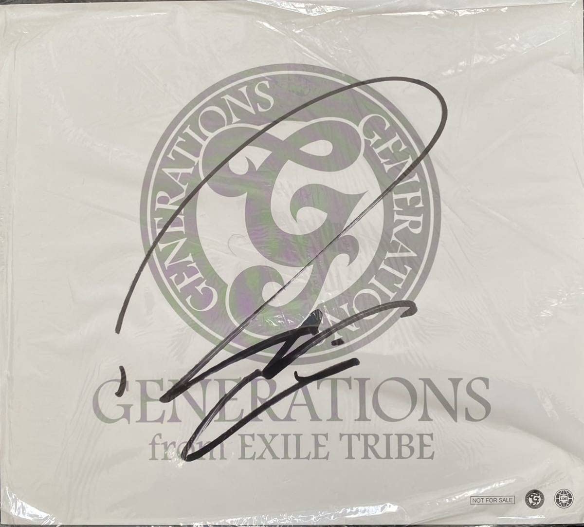 GENERATIONS 佐野玲於 サイン 色紙 GENERATIONS 佐野玲於 サイン 色紙