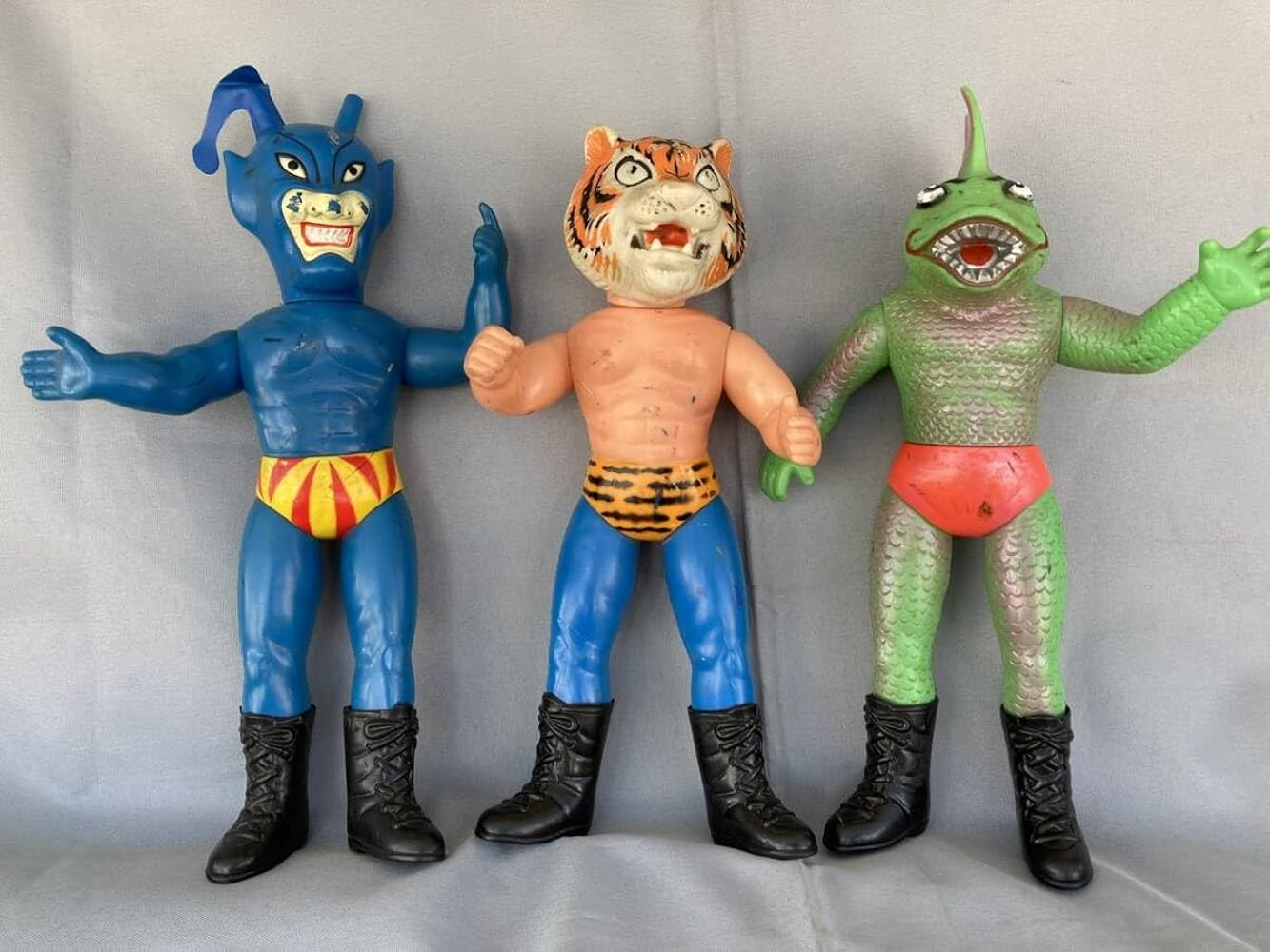 ザ・ドラキュラ ソフビ 中嶋製作所 当時物 タイガーマスク ザ